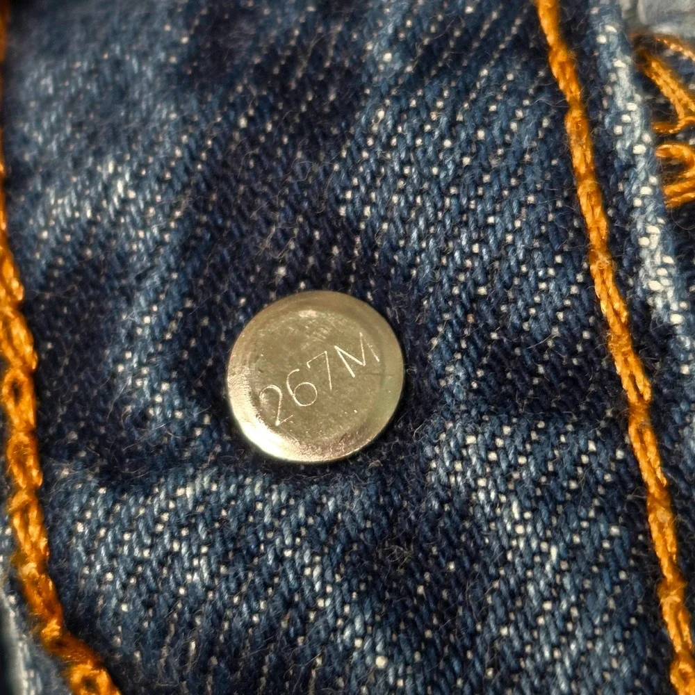 Vtg‎ Y2K Levi's 505 Sraight Leg Regular Jeans Mens 34x32 Fits 32×32 Distressed